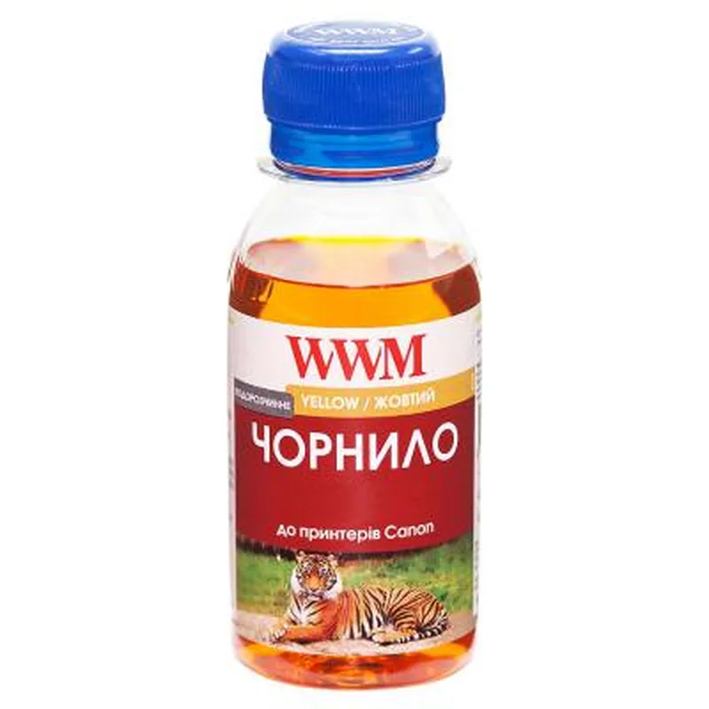Чорнило WWM Canon CL-511С/CL-513С/CLI-521Y (Yellow) 100г (C11/Y-2)