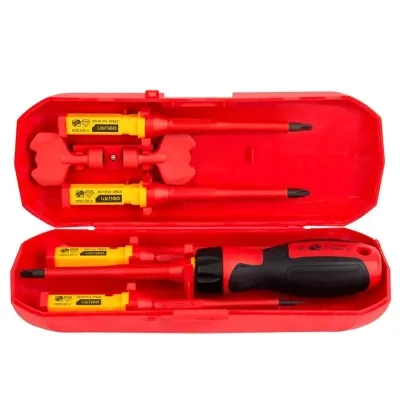 Набір викруток Deli 7 шт.VDE 1000V (DL510107)