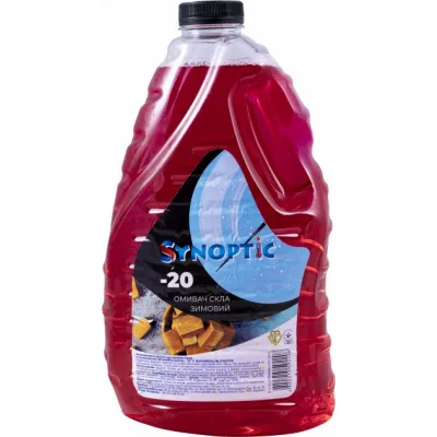 Омивач автомобільний Synoptic зимовий Карамель (-20) 1л (4820215592239)