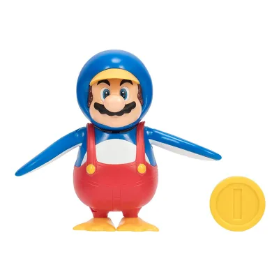 Фігурка Super Mario з артикуляцією - Маріо-пінгвін 10 см (40824i)