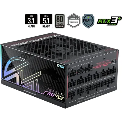 Блок живлення MSI 1300W (MPG Ai1300TS PCIE5)