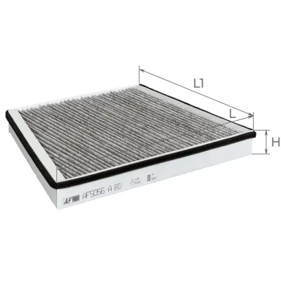 Фільтр салону ALPHA FILTER AF5056a