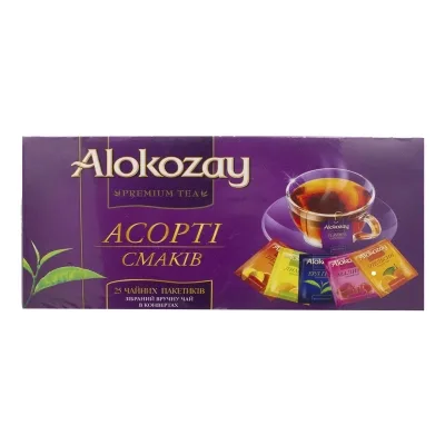 Чай Alokozay Асорті смаків 25х2г (4823115404831)