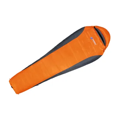 Спальний мішок Terra Incognita Siesta Long 200 R жовтогарячий/сірий (4823081501596)