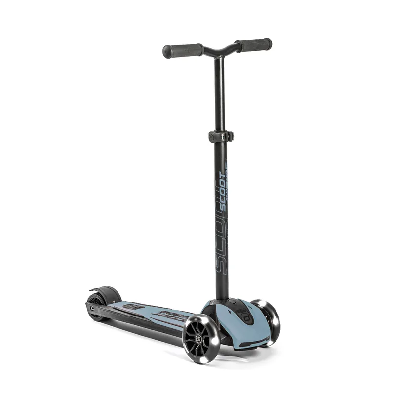 Самокат Scoot&Ride Highwaykick 5 LED Steel (SR-190117-STEEL)