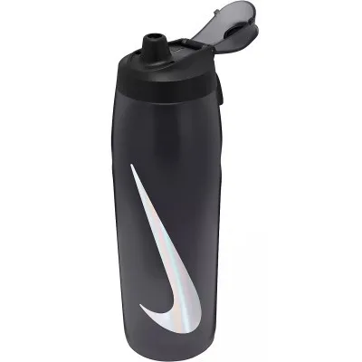 Пляшка для води Nike Refuel Bottle Locking Lid 32 OZ антрацит, чорний, сріблястий 946 мл N.100.7670.054.32 (887791747525)