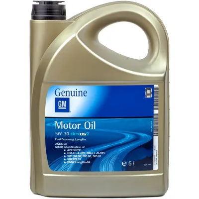 Моторна олива General Motors dexos2 5W-30, 5л (7154)