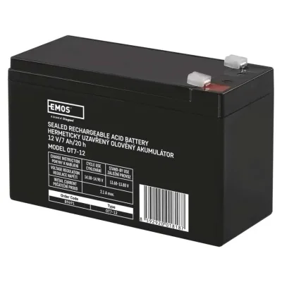 Батарея до ДБЖ EMOS B9691 AGM 12V 7Ah fast 4,7mm (B9691)