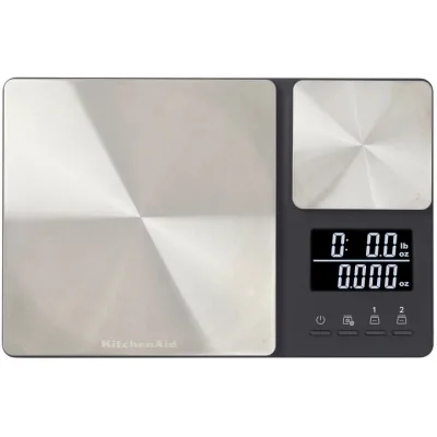 Ваги кухонні KitchenAid Measuring KQ909G, з подвійною платформою