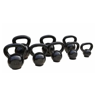 Гиря Toorx 12 кг з гумовою підставкою Black (KGV-12) (931120)