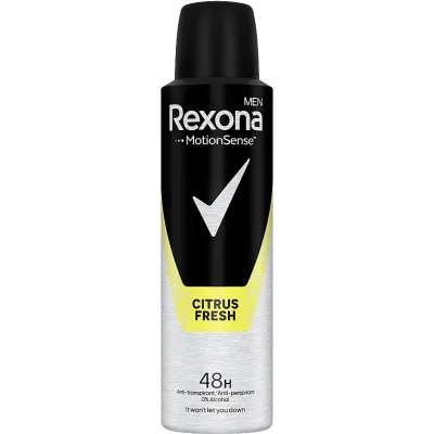 Антиперспірант Rexona Men Цитрус 150 мл (8710847904172/8720182990556/8710847864766)
