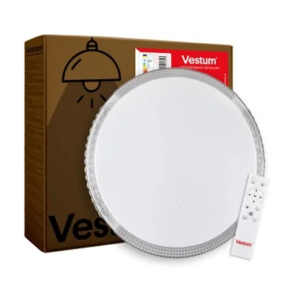 Світильник Vestum WILLOW зоряне небо 60W 3000К-6500К з ДК (VS-91031)