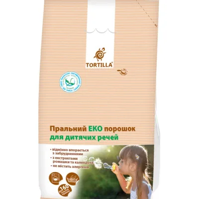 Пральний порошок Tortilla Еко Для дитячих речей 8 кг (4820178061018)