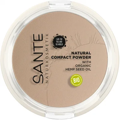 Пудра для обличчя Sante Natural Compact Powder 02 - Neutral Beige 9 г (4025089085386)