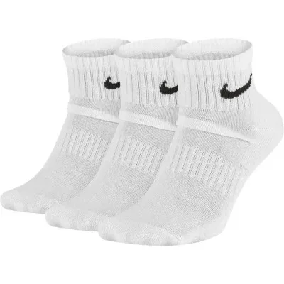 Шкарпетки Nike U NK EVERYDAY CUSH ANKLE 3PR SX7667-100 46-50 3 пари Білі (888407236389)