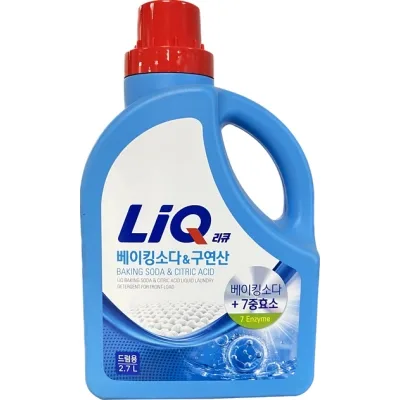 Гель для прання Aekyung LIQ Baking Soda&Citric Acid Liquid Laundry Detergent 2.7 л (8801046405413)