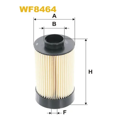 Фільтр паливний Wixfiltron WF8464