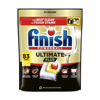 Таблетки для посудомийних машин Finish Ultimate Plus Лимон 83 шт. (5900627119695)