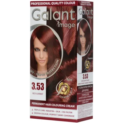 Фарба для волосся Galant Image 3.53 - Червоний гранат (3800049200815)