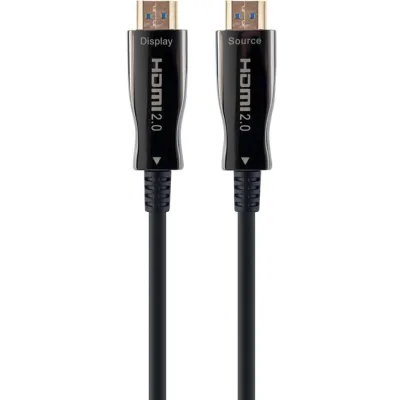 Кабель мультимедійний HDMI M to HDMI M 20.0m V2.0 AOC 4K60Hz Cablexpert (CCBP-HDMI-AOC-20M-02)