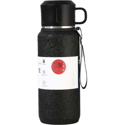 Термос Merlion Term 0,6 л, чорний (Term-600Black)