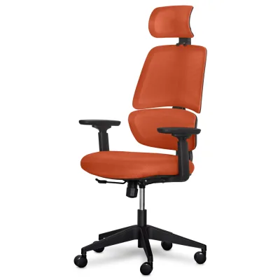 Офісне крісло Mealux Leo Air Orange (Y-543 KBY)
