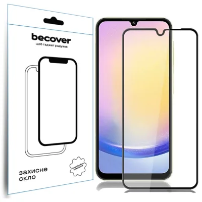 Скло захисне BeCover Samsung Galaxy A26 SM-A266 Black (712885)