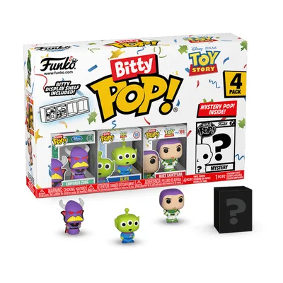 Фігурка Funko Pop набір Bitty POP! серії Історія іграшок - Зорг (4 фігурки в ас.) (73043)
