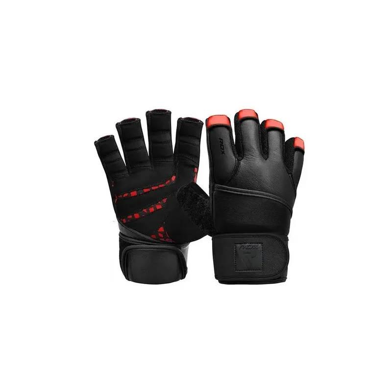 Рукавички для фітнесу RDX L7 Micro Plus Red/Black L (WGL-L7R-L+)