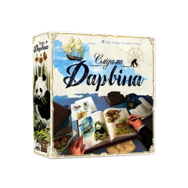 Настільна гра Feelindigo Слідами Дарвіна (In the Footsteps of Darwin) (укр.) (FI24062)