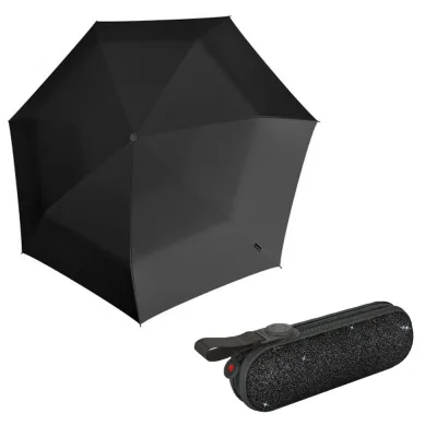 Парасоля Knirps X1 Manual 2Glam Black Ecorepel (Kn95-6010-8508)
