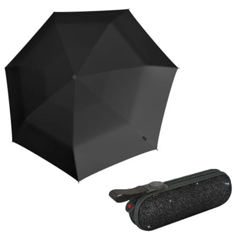 Парасоля Knirps X1 Manual 2Glam Black Ecorepel (Kn95-6010-8508)
