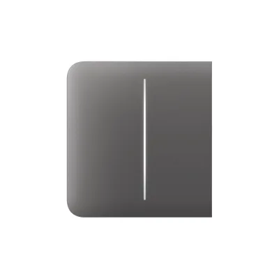 Накладна панель Ajax SideButton б/2-gang сіра