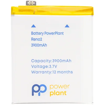 Акумуляторна батарея PowerPlant OPPO Reno2 (BLP737) 3900mAh (SM130474)