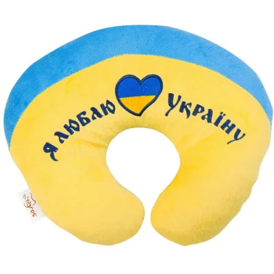 М'яка іграшка Tigres Підголовник Я люблю Україну (ПД-0122)