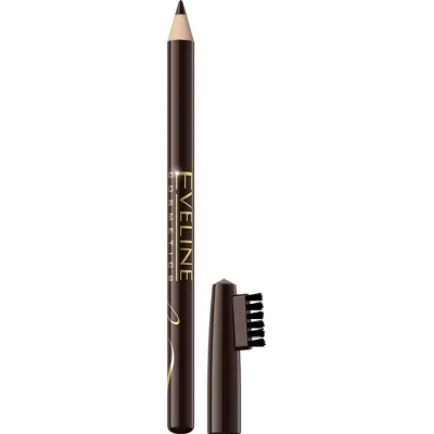 Олівець для брів Eveline Cosmetics Eyebrow Pencil Medium Brown (5901761991680)