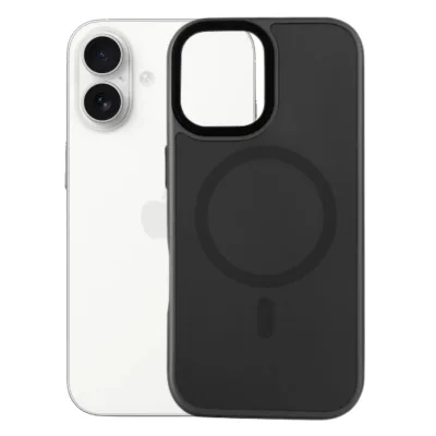 Чохол до мобільного телефона BeCover FIBRA ArcLine MagSafe Apple iPhone 17 Black (715372)