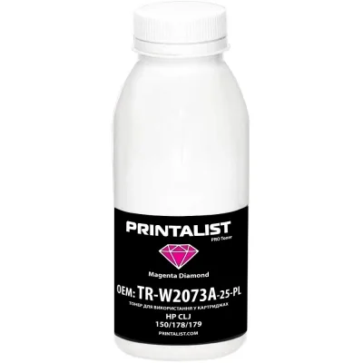 Тонер HP CLJ 150/178/179, 25г Magenta Printalist (TR-W2073A-25-PL)