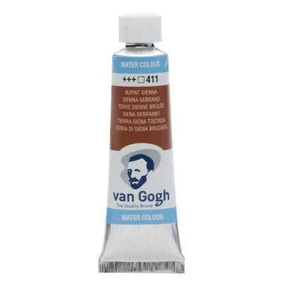 Акварельні фарби Royal Talens Van Gogh (411), Сієна палена, туба 10 мл (8712079417833)