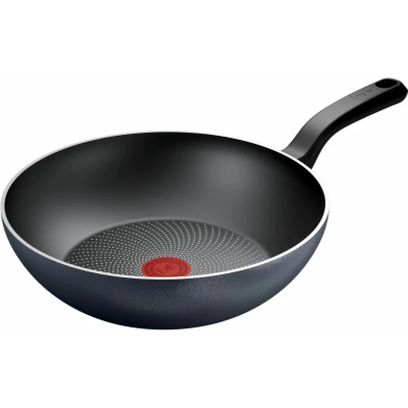 Сковорода Tefal ВОК So'' Light, 28 см, алюміній, бакеліт, чорний (H0561942)