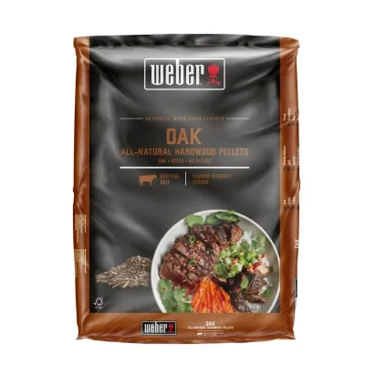 Пелети Weber Деревні дуб FSC Oak 8 кг (3401053)