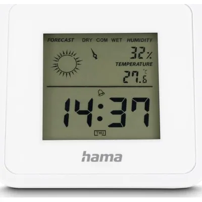 Термо-гігрометр Hama Borneo White (00185891)