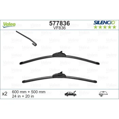 Щітка склоочисника Valeo 577836