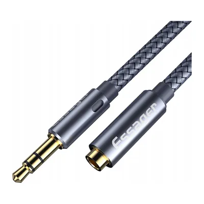 Кабель мультимедійний 3.5mm F to 3.5mm M 3.0m Essager (EYPY35-MYC0G)