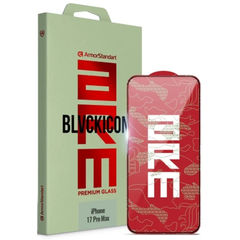 Скло захисне Armorstandart Icon Apple iPhone 17 Pro Max Black (ARM88500)