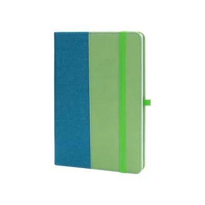 Книга записна Optima А5 COMBI-18, тверда обкладинка, гумка,лінія (O20125-18)
