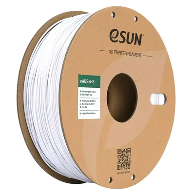 Пластик для 3D-принтера eSUN eABS-HIGH SPEED 1кг, 1.75мм, WHITE COLD (EABS+HS-P175CW1)