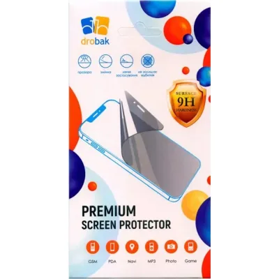 Скло захисне Drobak Samsung Galaxy S25 Edge 5G Black (333324)