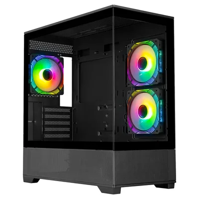 Корпус для ПК Prologix AXON GM-03AB Glass Black
