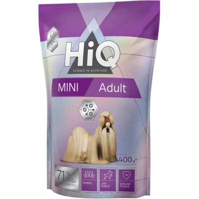 Сухий корм для собак HiQ Mini Adult 400 г (HIQ46465)